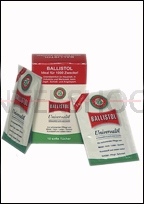Ballistol Cloths - Pack of 10 Cloths